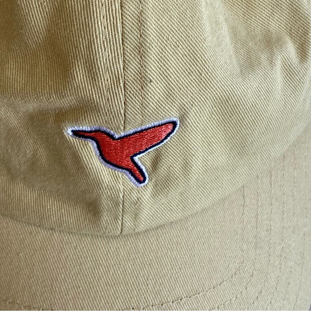 Birddogs baseball cap free the bird 100% cotton yellow adjustable strap-back hat - Picture 5 of 7